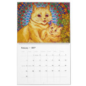 Dagen in CatLand, Kalender van Louis Wain (Feb 2027)