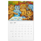 Dagen in CatLand, Kalender van Louis Wain (Mar 2027)