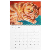 Dagen in CatLand, Kalender van Louis Wain (Jan 2027)