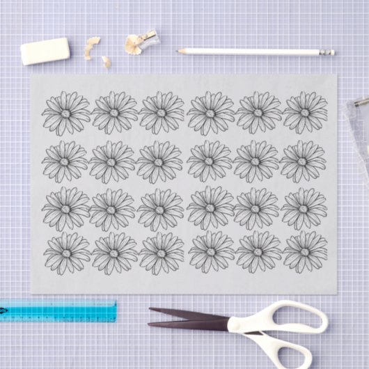 Dagen in grijs tissuepapier (Craft)