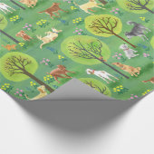 Dagen in het Dog Park Cadeaupapier (Hoek)