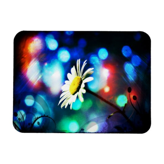 Dagen in mousserende lichten magneet (Horizontaal)