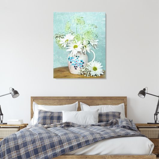 Dagen in  Pitcher Canvas Afdruk (Insitu (Slaapkamer))