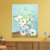 Dagen in Pitcher Canvas Afdruk (Insitu (Woonkamer))