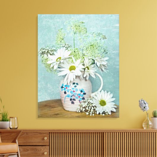 Dagen in  Pitcher Canvas Afdruk (Insitu (Woonkamer))