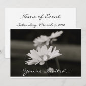 Dagen in zwart-wit kaart (Voorkant / Achterkant)