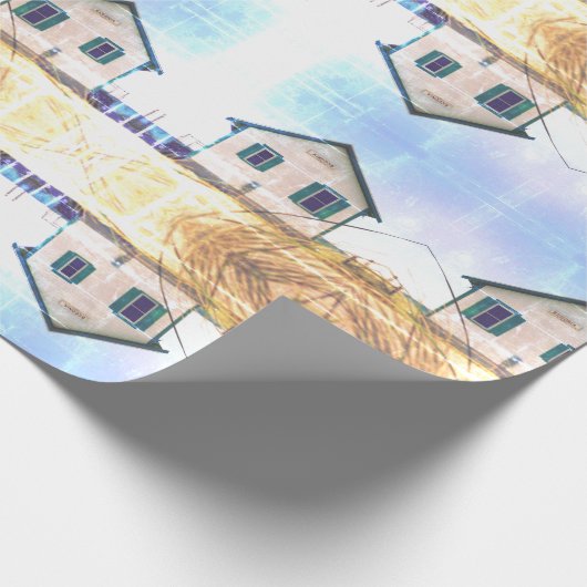 Dagen Kastekorten Papier "Beach Grass" (Hoek)