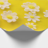 Dagen met een gele achtergrond cadeaupapier (Hoek)