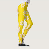 Dagen met een gele achtergrond leggings (Rechts)