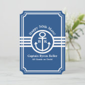 Dagen op een boot - Nieuw thema Aangepast Kaart (Staand voorkant)