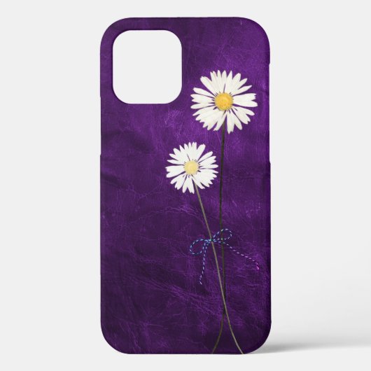 Dagen op Paars leder Case-Mate iPhone Case (Achterkant)