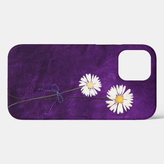 Dagen op Paars leder Case-Mate iPhone Case (Achterkant (horizontaal))