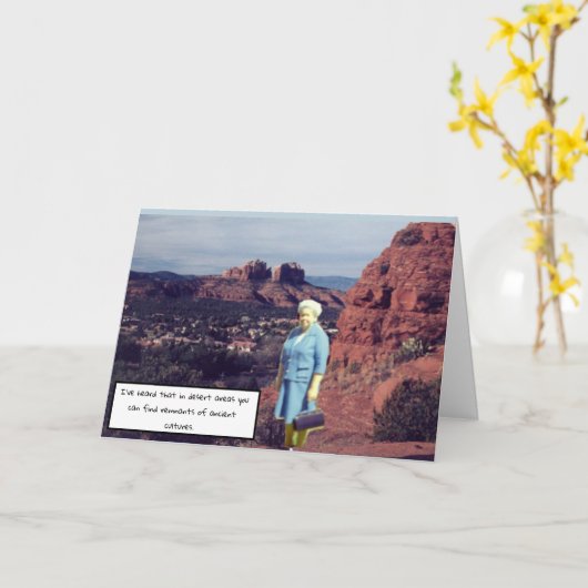 Dagen over de heuvel kaart (Gele Bloem)