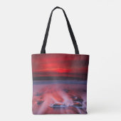 Dagen over het Zee van de storm Tote Bag (Achterkant)