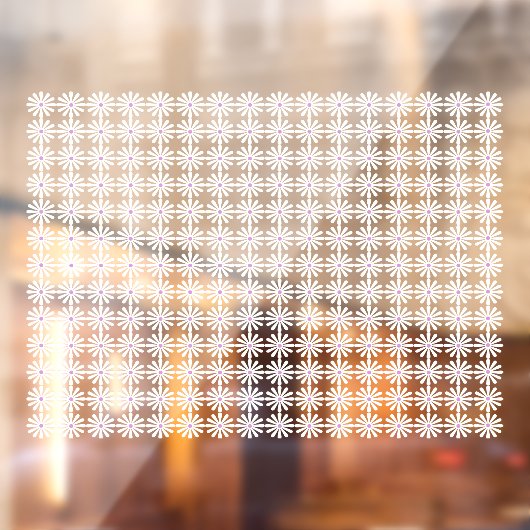 Dagen patroonvenster bellen raamsticker (Vel 2)