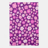  Dagen Pattern Unieke kleurrijke Floral Cute Theedoek (Verticaal)