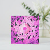 DAGEN, roze zwart wit Aankondiging (Staand voorkant)