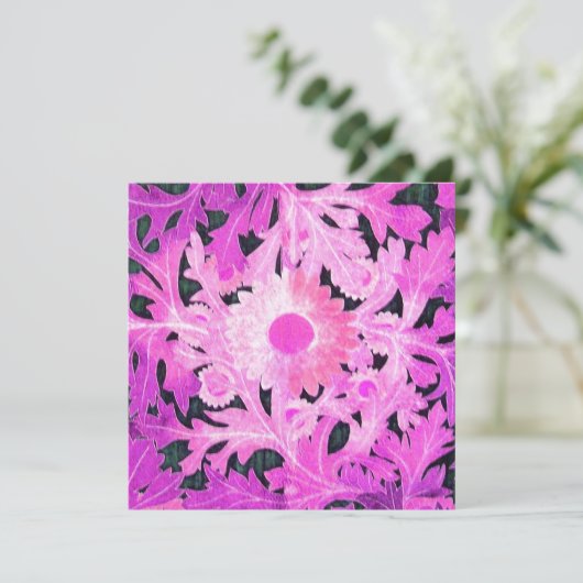 DAGEN, roze zwart wit Aankondiging (Staand voorkant)