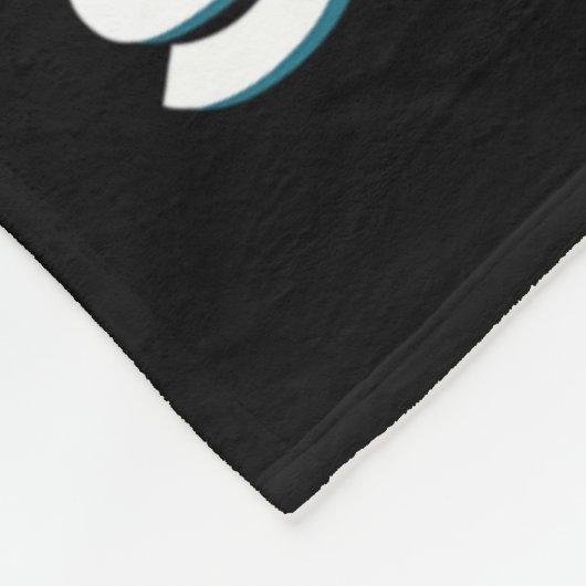 Dagen Sharper Shark plezier 100 dagen van school Fleece Deken (Hoek)