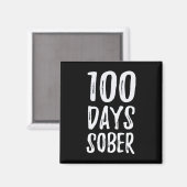 Dagen Sober Gefeliciteerd Soberity Magneet (Voorkant / Achterkant)