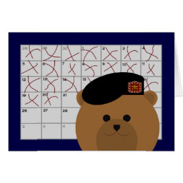 Dagen tellen om je weer te zien - leger