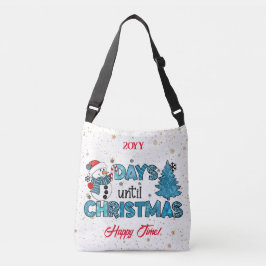 Dagen tot Kerstmis aanpassen Crossbody Tas