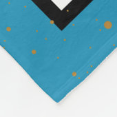 Dagen tot Kerstmis aanpassen Fleece Deken (Hoek)