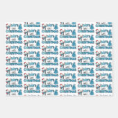 Dagen tot Kerstmis aanpassen Inpakpapier Vel (Voorkant 2)