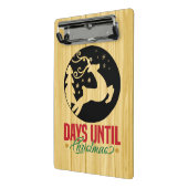 Dagen tot Kerstmis Mini Klembord (Angled2)