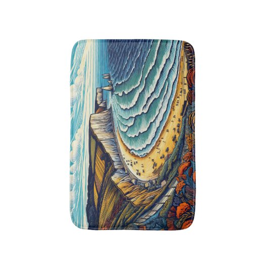 Dagen uit badmat (Voorkant Verticaal)