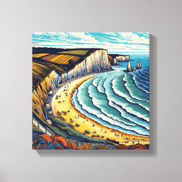 Dagen uit canvas afdruk