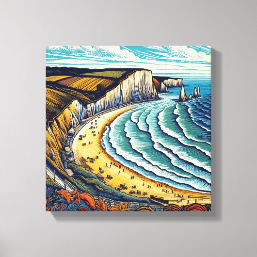 Dagen uit canvas afdruk (Voorkant)