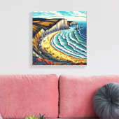 Dagen uit canvas afdruk (Insitu (Woonkamer))