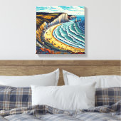 Dagen uit canvas afdruk (Insitu (Slaapkamer))