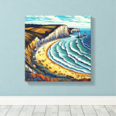 Dagen uit canvas afdruk (Insitu (Houten vloer))