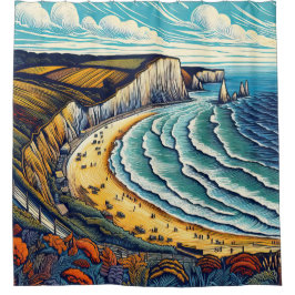 Dagen uit douchegordijn