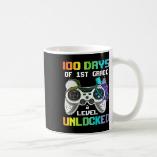 Dagen van 1e klas niveau ontgrendelde gamer video  koffiemok