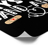 Dagen van Band-AIDS - Schoolverpleegkundige 100 da Poster (Hoek)