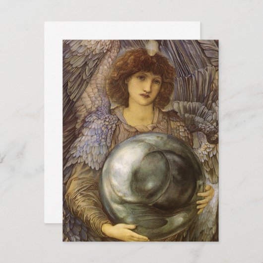 Dagen van creatie, eerste dag door Burne Jones (Voorkant / Achterkant)