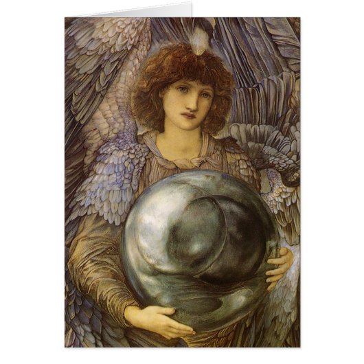 Dagen van creatie, eerste dag door Burne Jones (Voorkant)