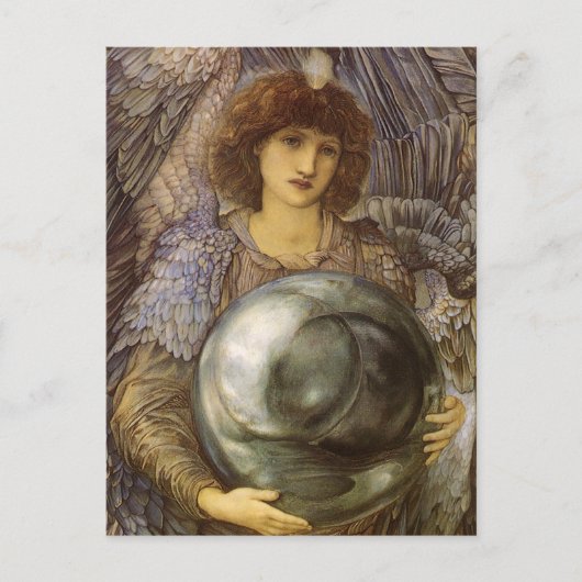 Dagen van creatie, eerste dag door Burne Jones Briefkaart (Voorkant)