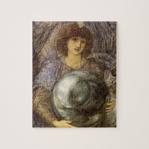 Dagen van creatie, eerste dag door Burne Jones Legpuzzel