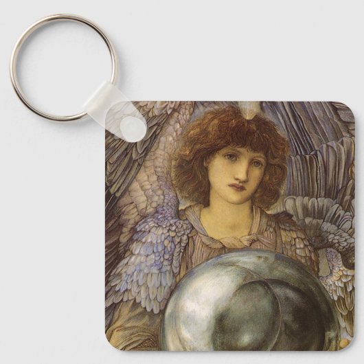 Dagen van creatie, eerste dag door Burne Jones Sleutelhanger (Voorkant)