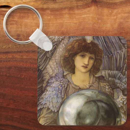Dagen van creatie, eerste dag door Burne Jones Sleutelhanger (Voorkant)