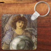 Dagen van creatie, eerste dag door Burne Jones Sleutelhanger (Achterkant)