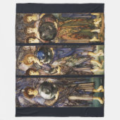 DAGEN VAN CREATIEHOEK Eerste, Tweede, Derde Dag Fleece Deken (Voorkant)