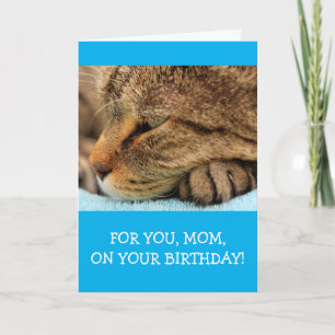 Dagen van Cute Cat "For Mama" Kaart