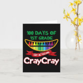 Dagen van de 1e klas gaven me het gevoel dat Cray  Kaart (Gele Bloem)