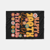 Dagen van de 4e klas Schattigee Groovy Teacher Kin Fleece Deken (Voorkant (Horizontaal))
