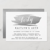 Dagen van de dames van de verjaardag van Trendy en Kaart (Voorkant / Achterkant)